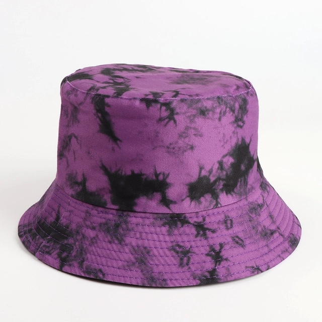 New Folding Double-sided Cotton Bucket Hat 21