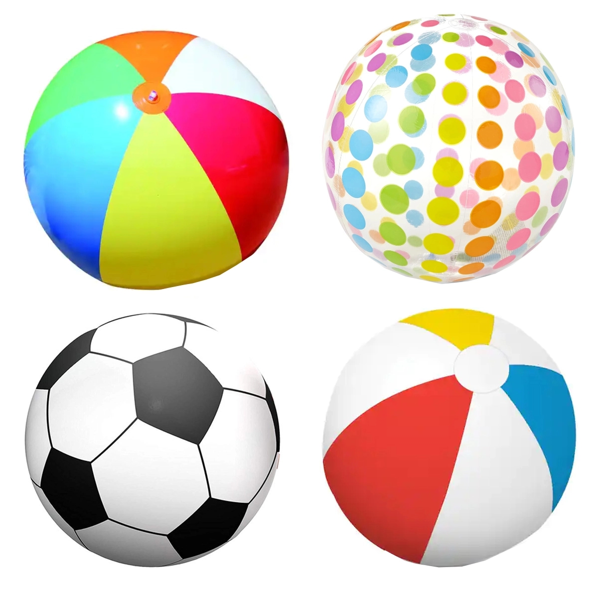 Custom High Quality Giant Colorful Beach Ball 6
