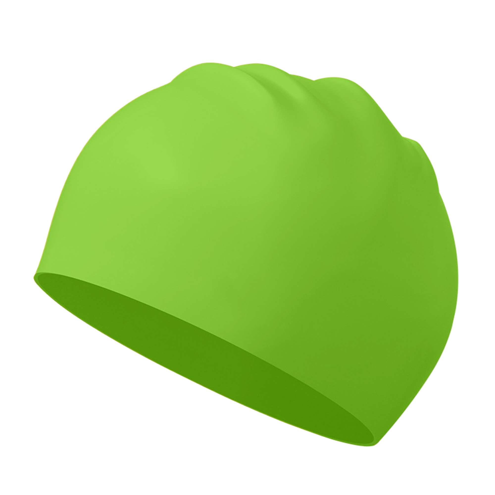 MOQ50 Unisex Silicone Swim Cap Waterproof 50g 19