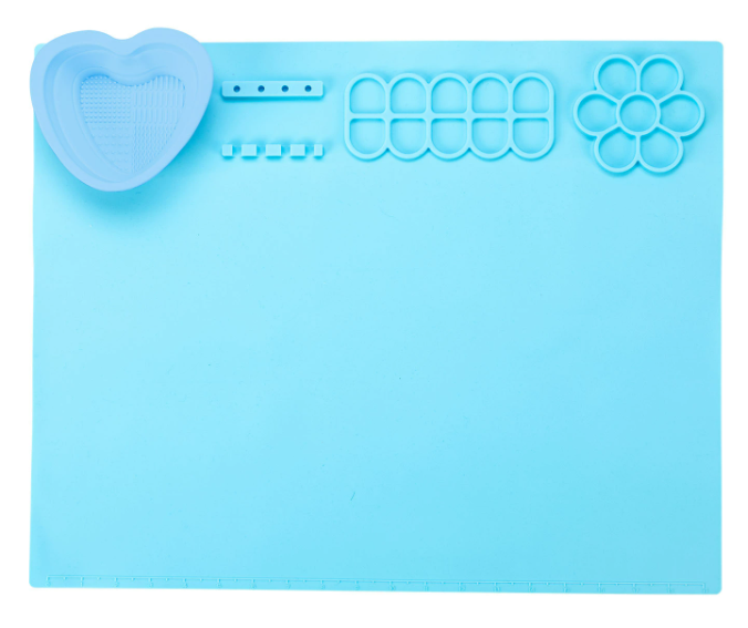 Kids Silicone Drawing Mat Washable Heat Resistant Pad 2