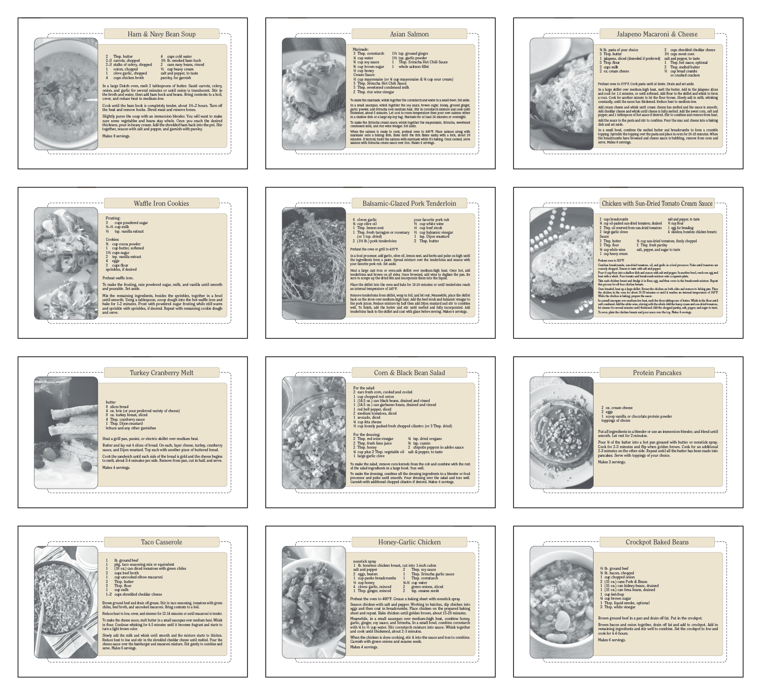 Triumph® Calendars Recipe Pocket Calendar 74