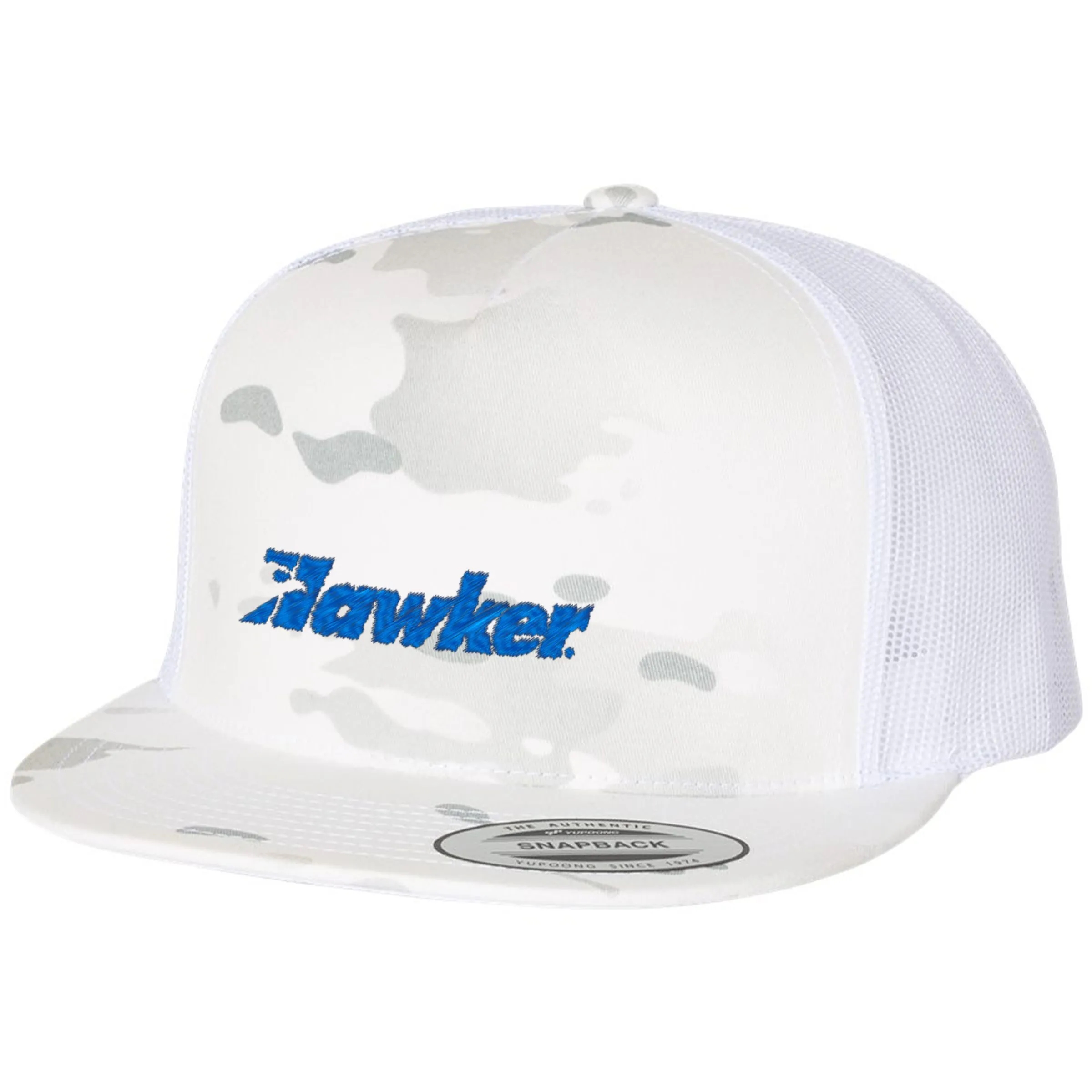 YUPOONG-CLASSIC FLAT BILL TRUCKER CAP 39