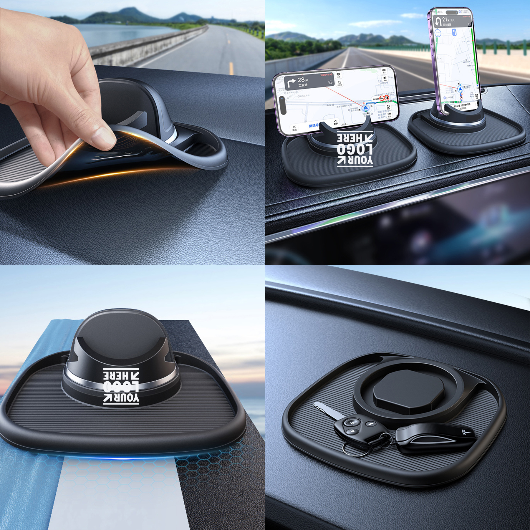 Upgraded Car Dashboard Phone Holder  2