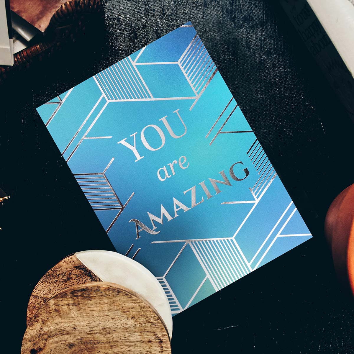 "You are Amazing" - Just Because Greeting Card 1