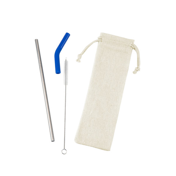 Reusable Stainless Steel Straw Set 4