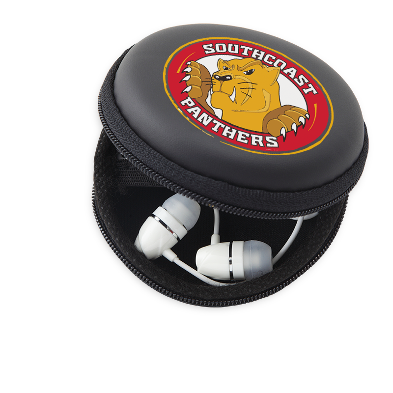 Wintour White Earphones with Black Case 5
