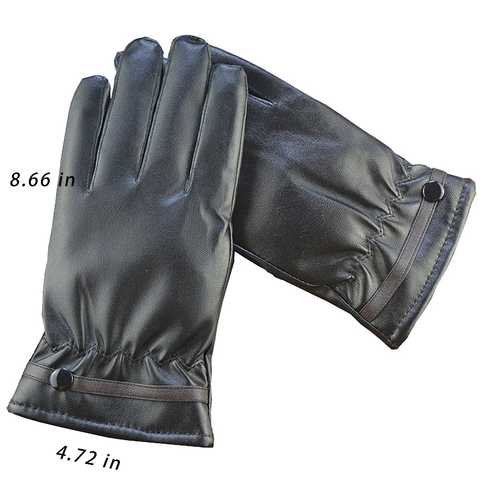 Premium PU Leather Gloves With Logo For Global, Seasons 3