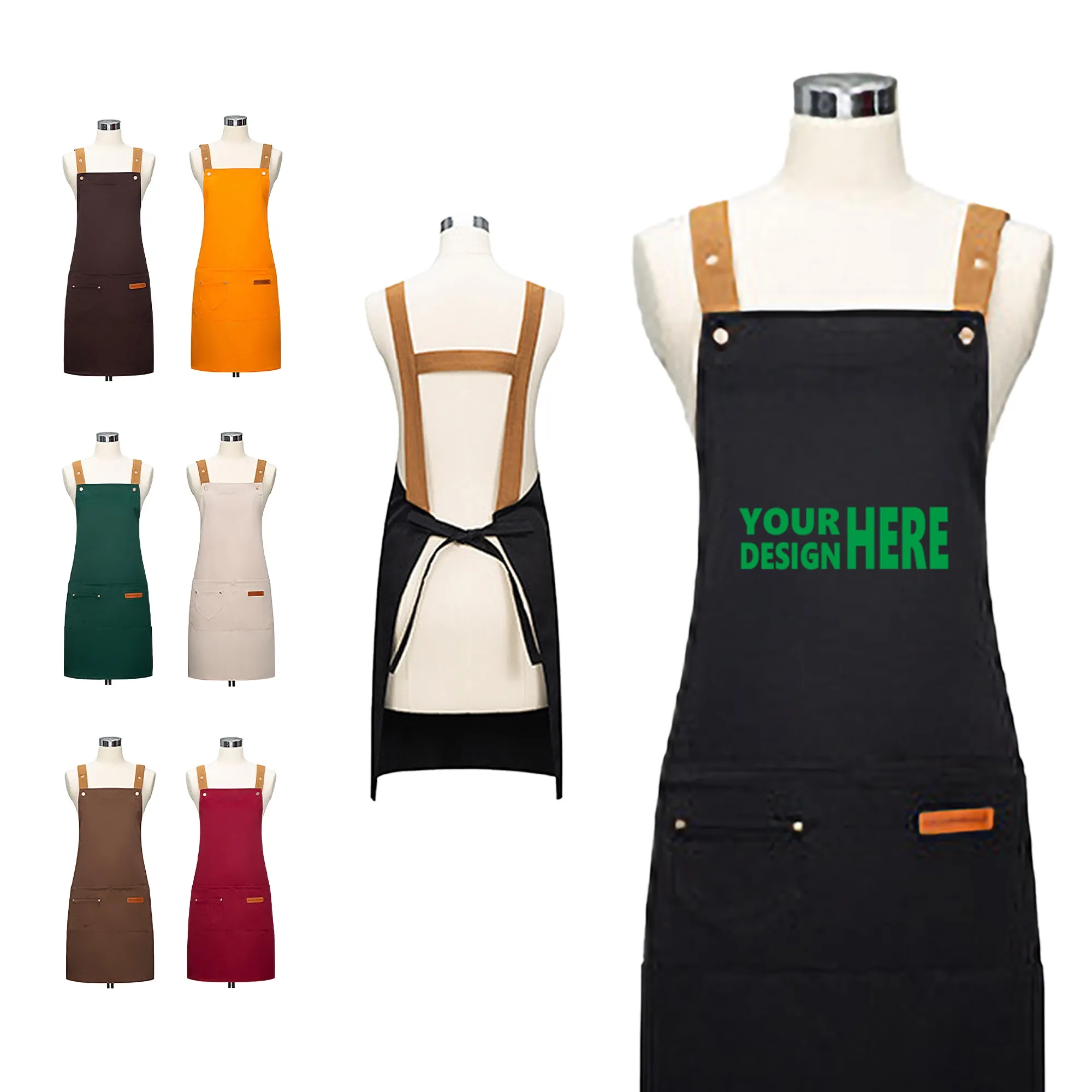 Multipurpose Apron Universal Size Chef Kitchen 11