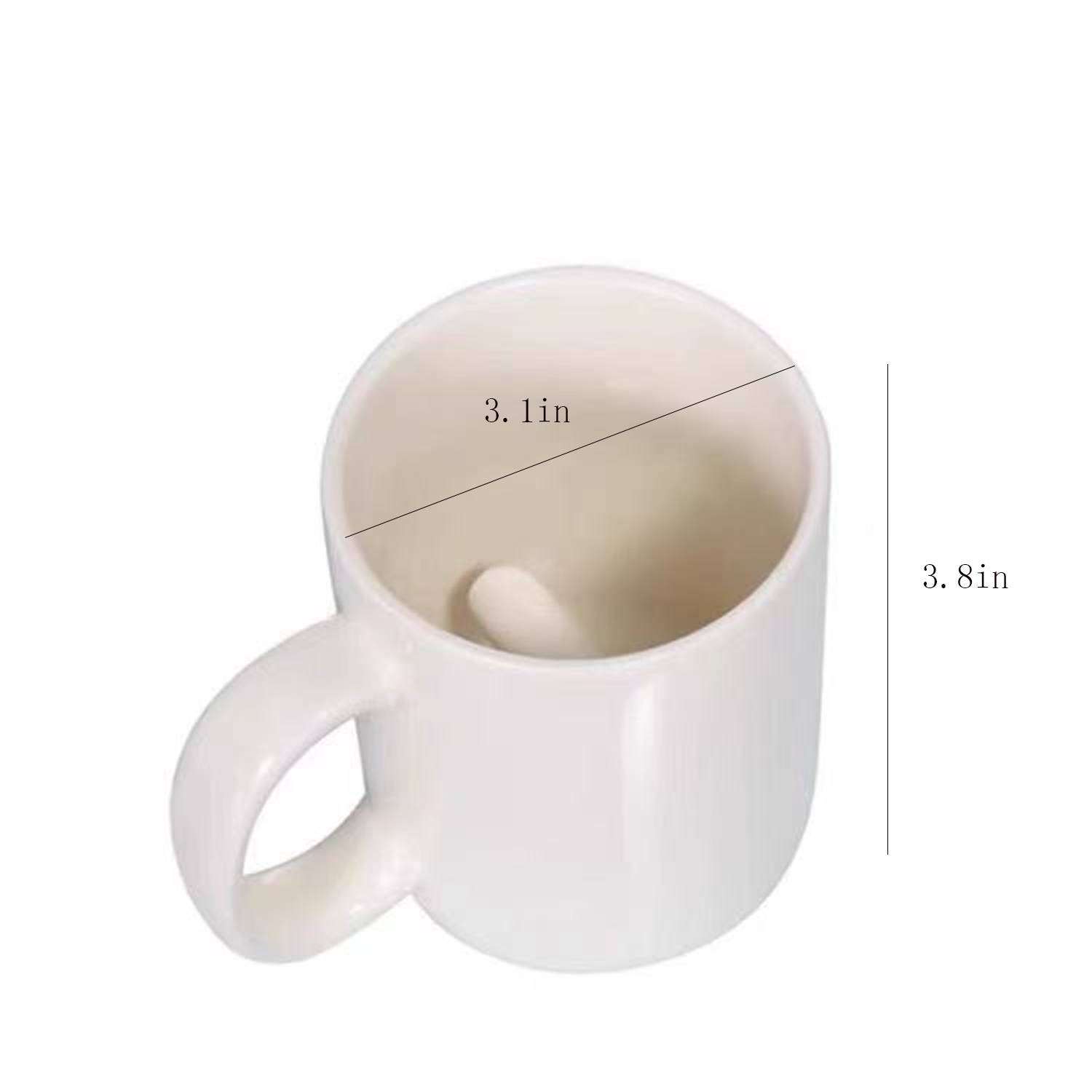 12oz 3D Middle Finger Ceramic Mug 5