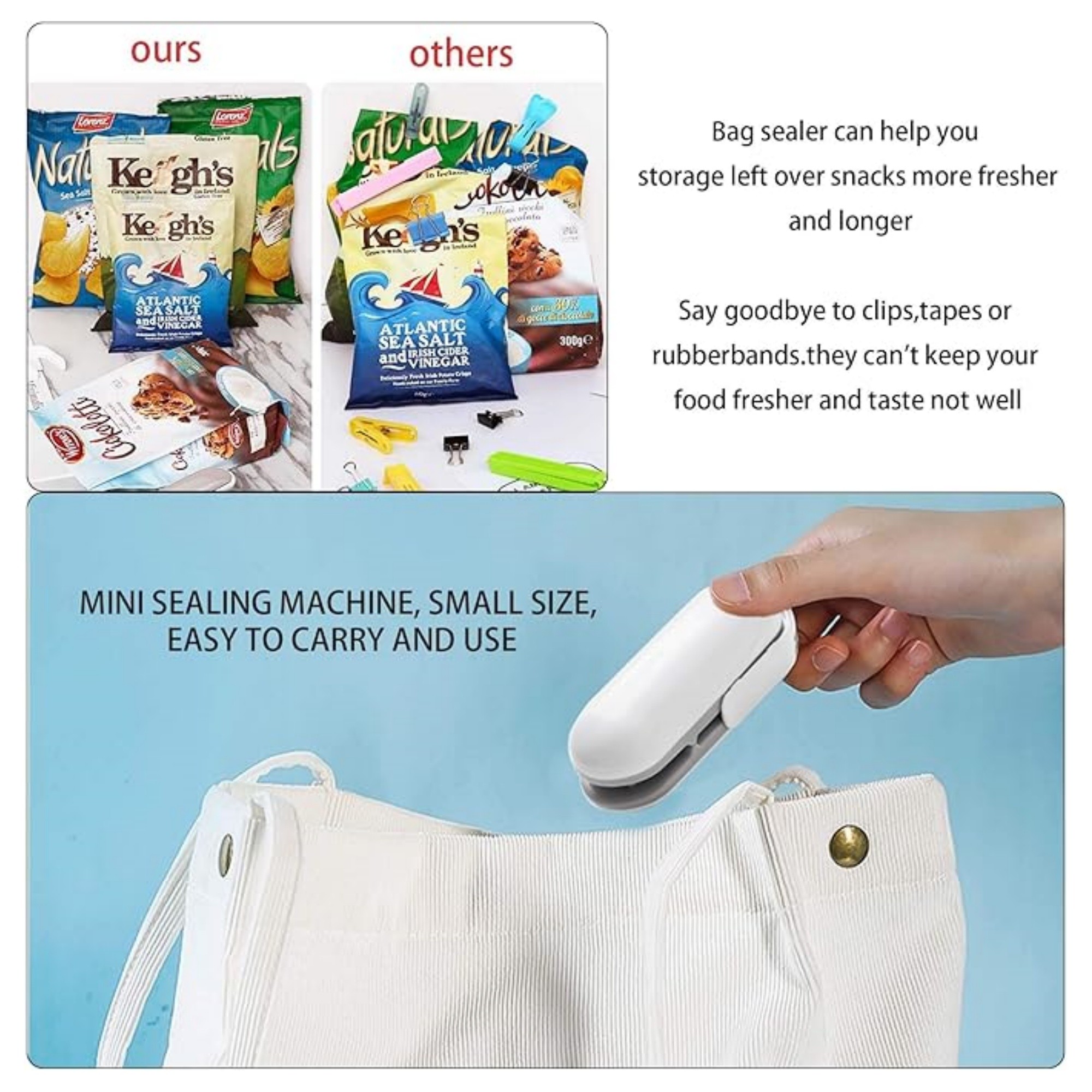 Portable Mini Bag Heater Sealer 4