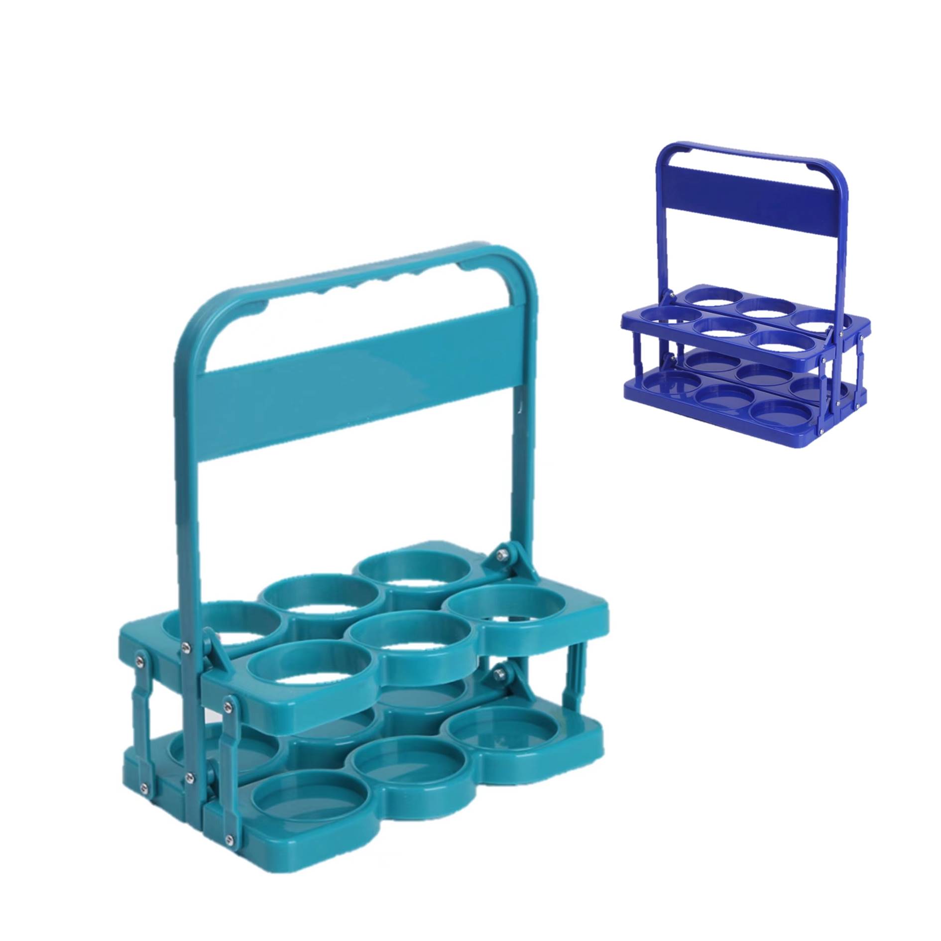 Plastic Foldable 6 Pack Bottle Carrier 3