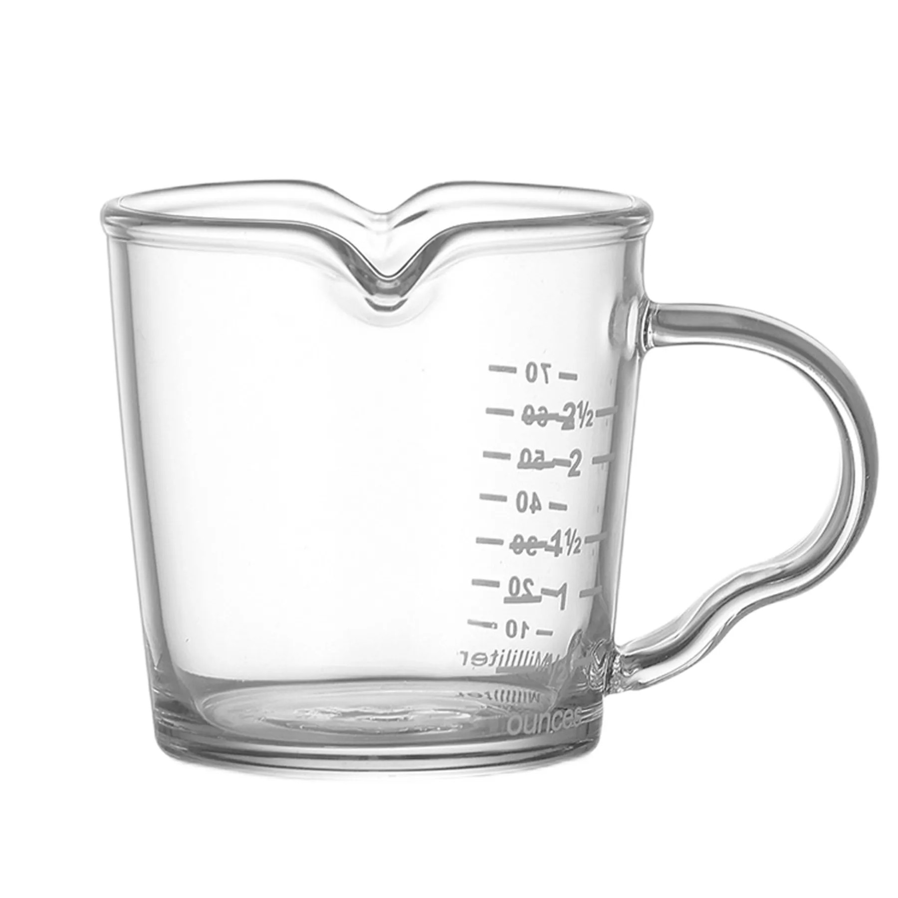70Ml Transparent Milk Measuring Cup 2