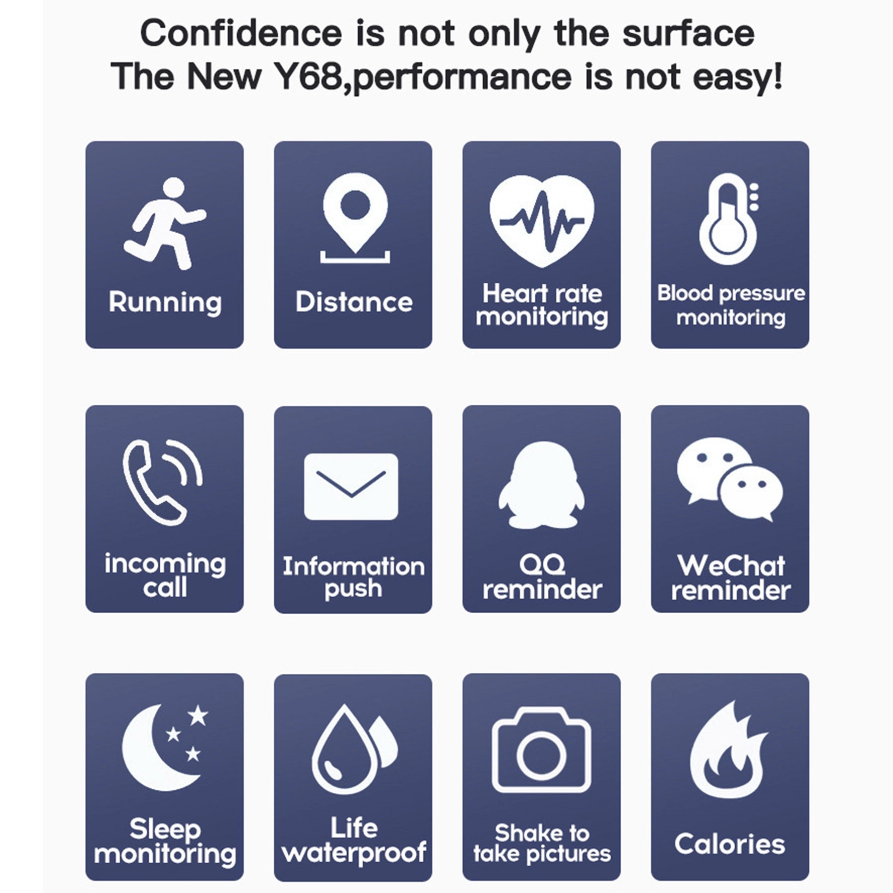 Smartwatch With Heart Rate Blood Pressure Monitor 2