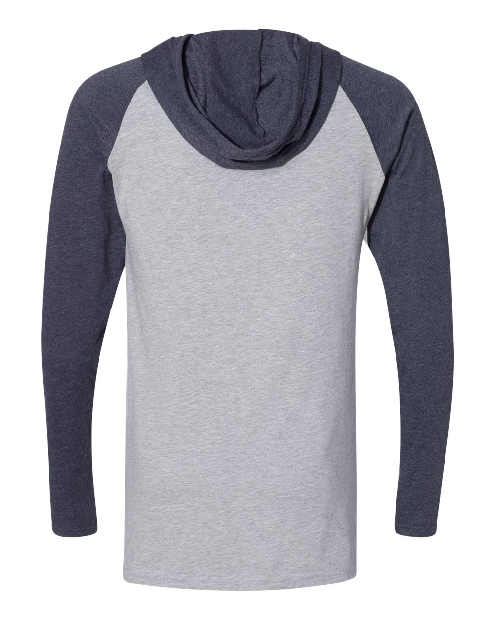 Unisex Fine Jersey Hooded Long Sleeve Raglan Tee - 6917 22