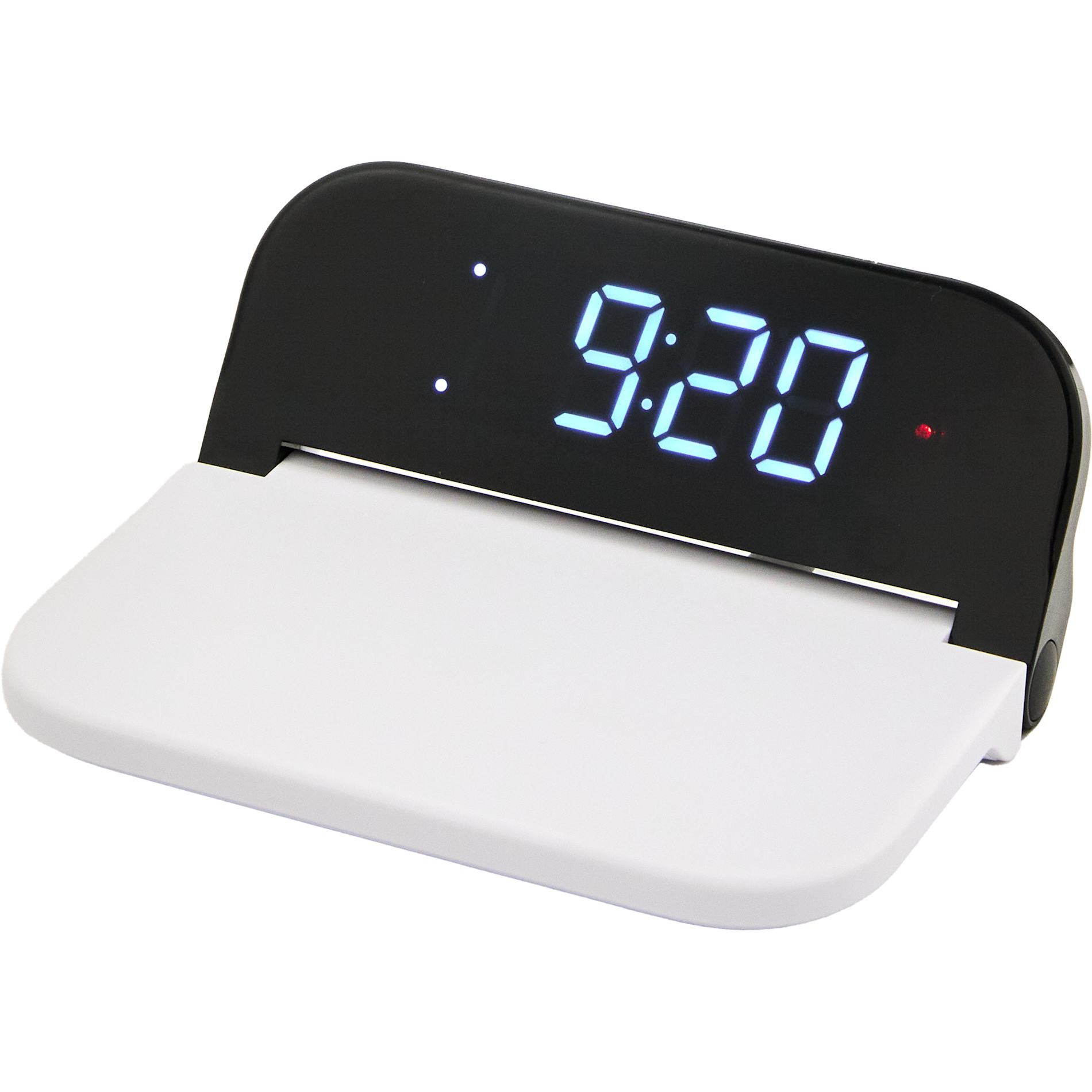 Digital Power Clock 15W Wireless Charger 9