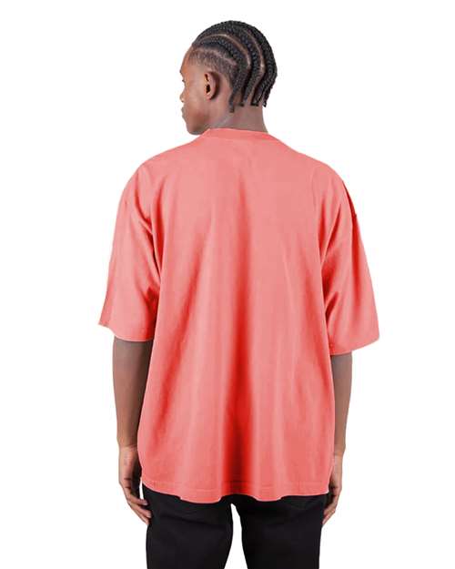 Unisex Max Heavyweight Garment-Dyed Drop Shoulder Tee - SHGDD 29
