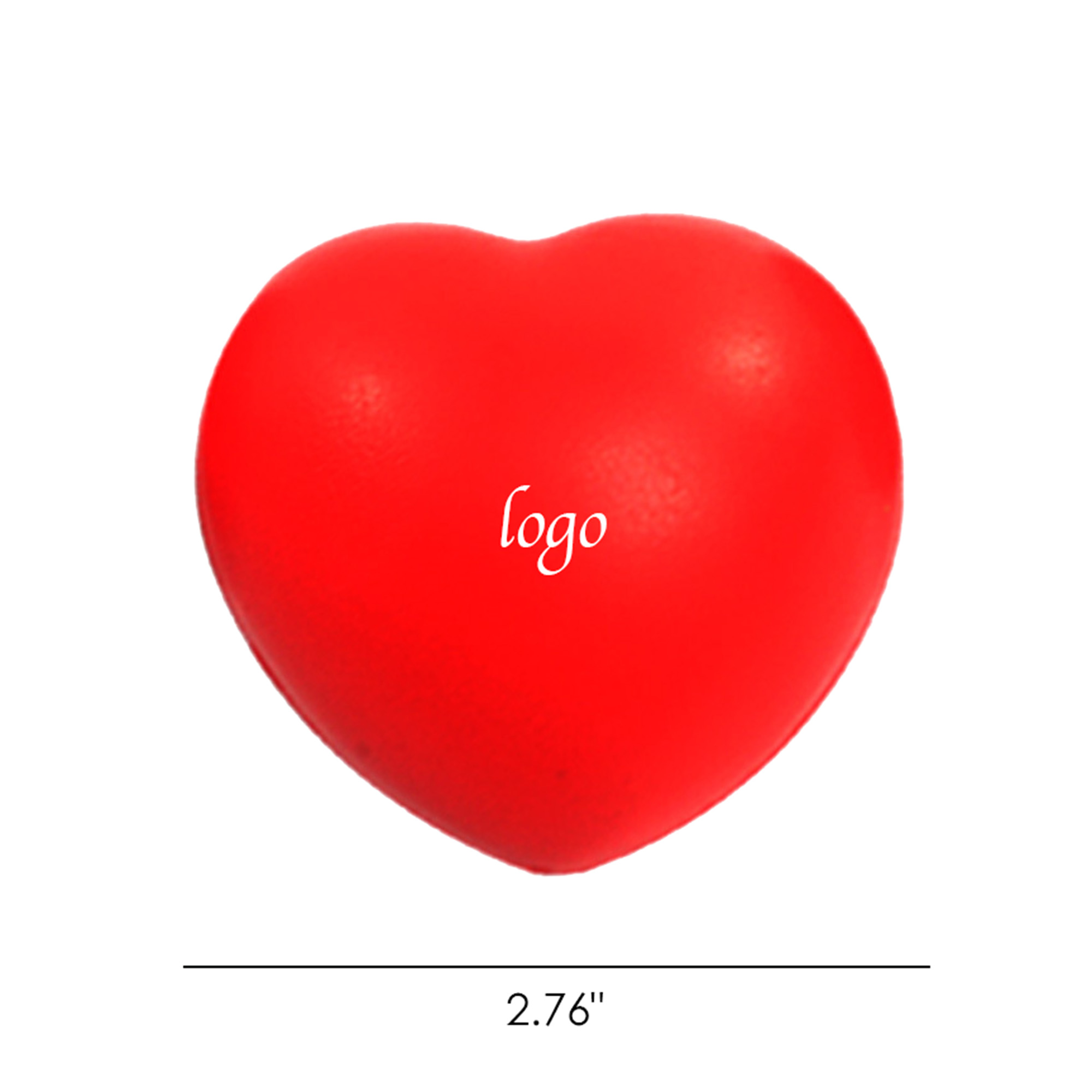 MOQ100 Stress-Relief Heart-Shaped Squishy Toy 3