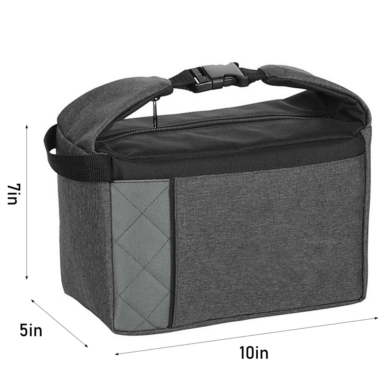 Extra-Thick Thermal Insulated Lunch Bag 8