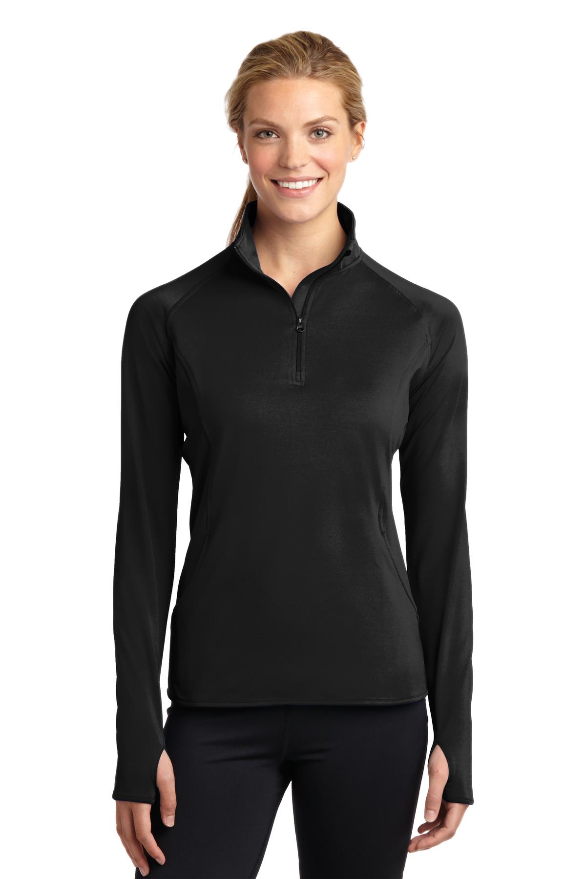 Sport-Tek® Women's Sport-Wick Stretch 1/4-Zip Pullover 73
