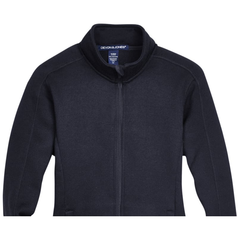 Devon & Jones Ladies' Bristol Full-Zip Sweater Fleece Jacket 4