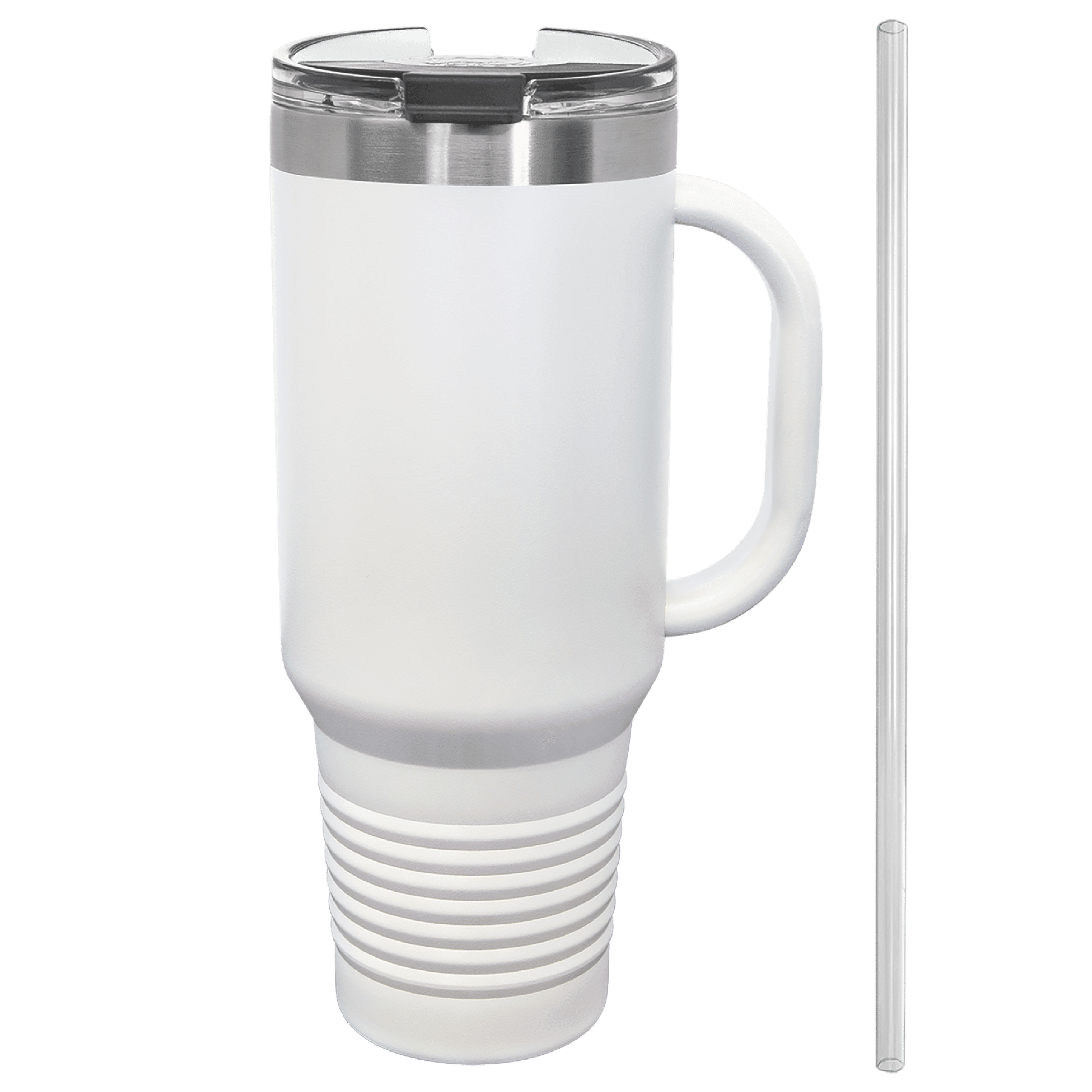 Polar Camel 40oz Stainless Steel Travel Mugs w/ Snap Lids 26