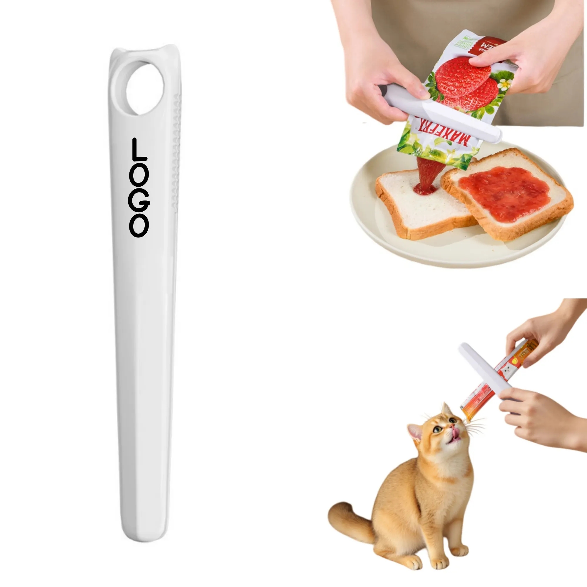Magnetic Sauce Squeeze Clip Kitchen Gadget Tool