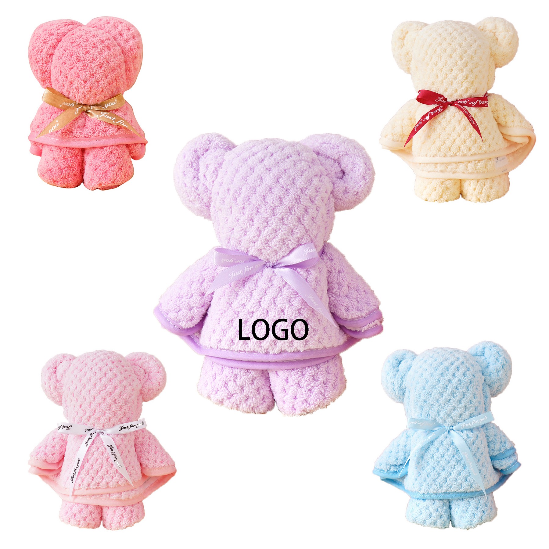 Cute Teddy Bear Towel