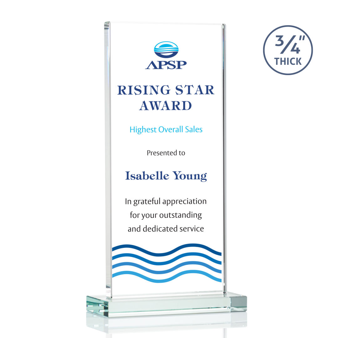 Arizona VividPrint™ Award - Clear 6