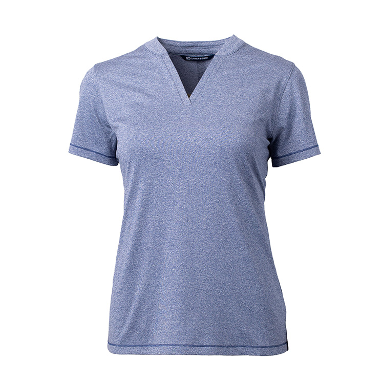 Cutter and Buck Ladies Forge Heather Stretch Blade Top 13