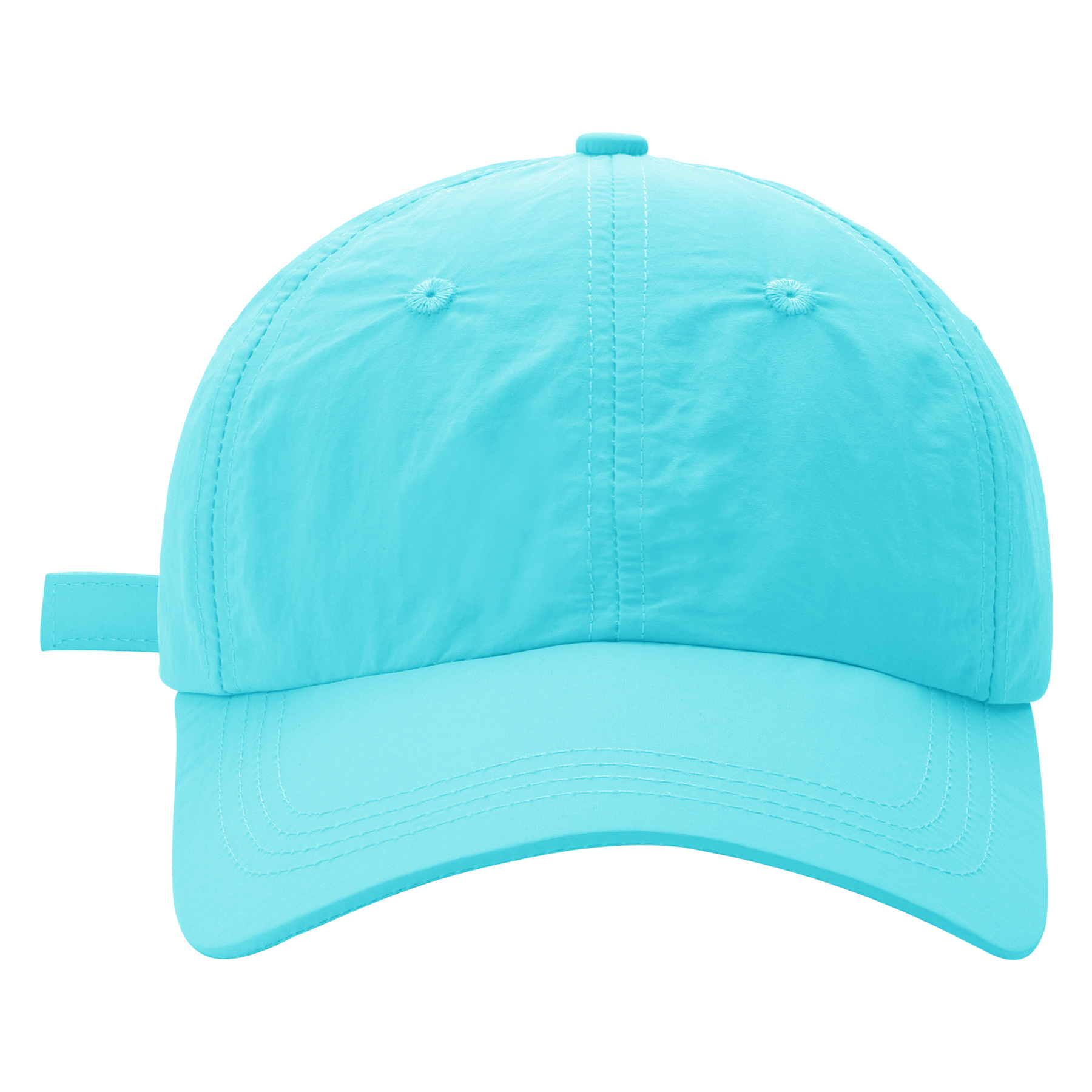 Outdoor Six-Panel Polyester Quick-Drying Embroidery Baseball Caps With Metal Closure 15