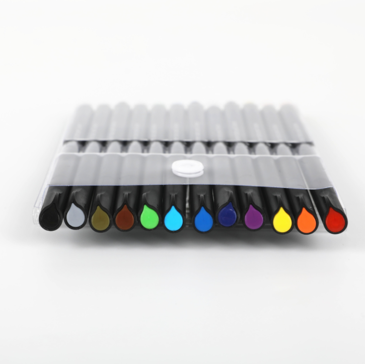 12-Color Fineliner Drawing Pen Set 1