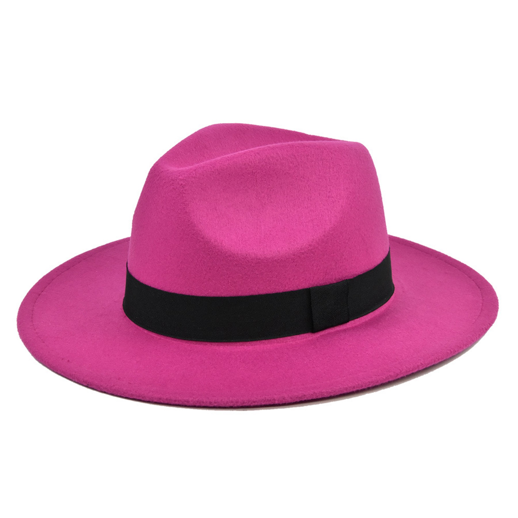 Wide Brim Fedora Hat 8