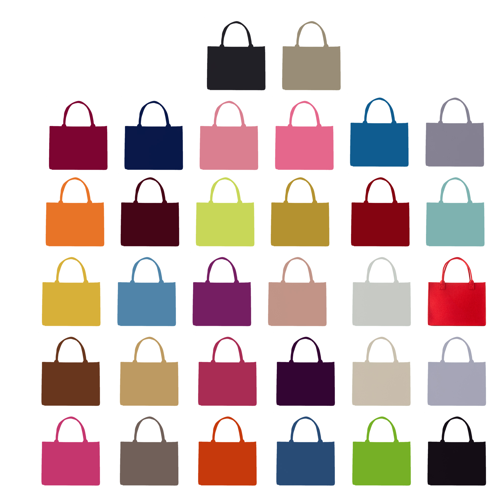 Reusable Felt Tote Bag 3