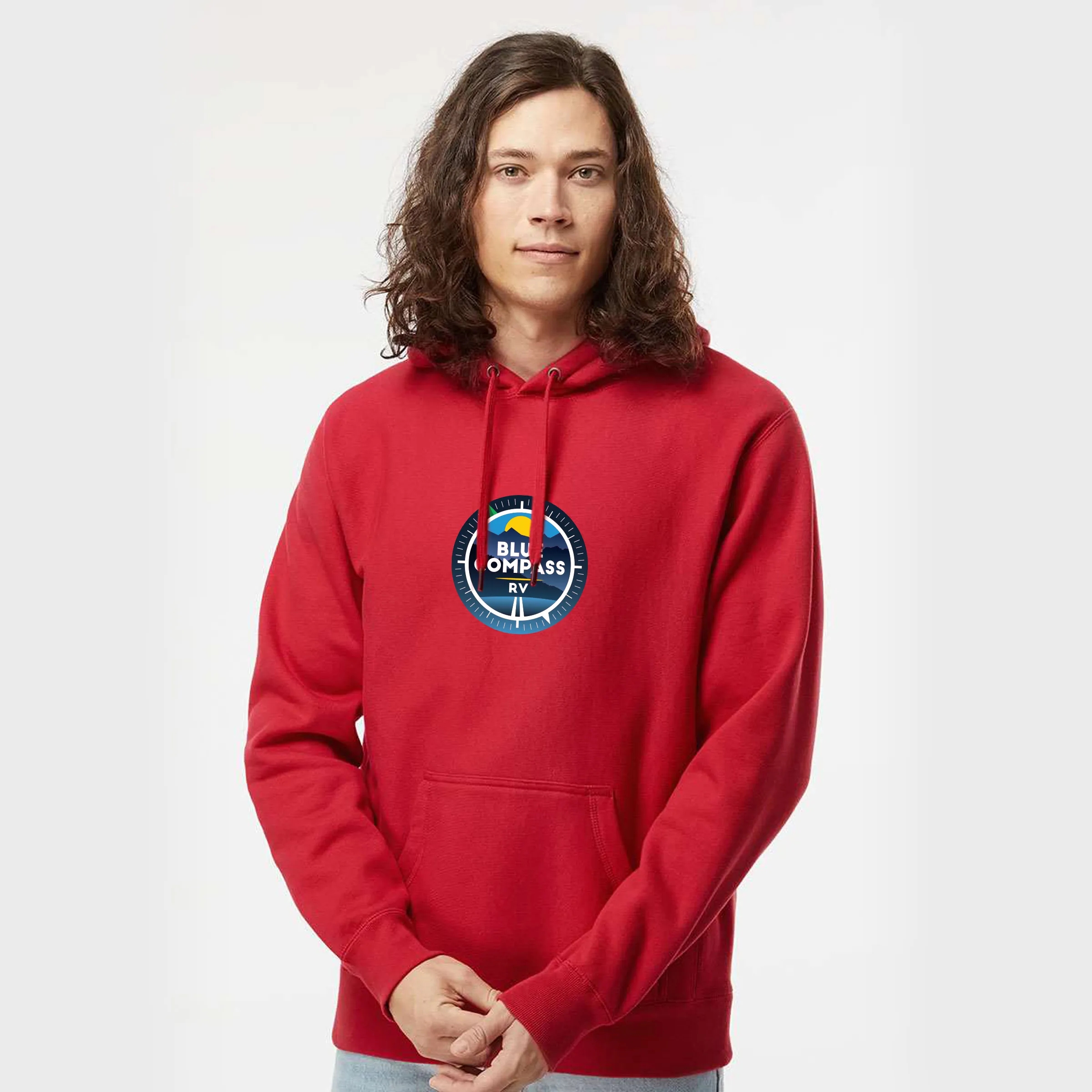 Legend - Men's Premium 450GM Heavyweight Cross-Grain Hoodie 12