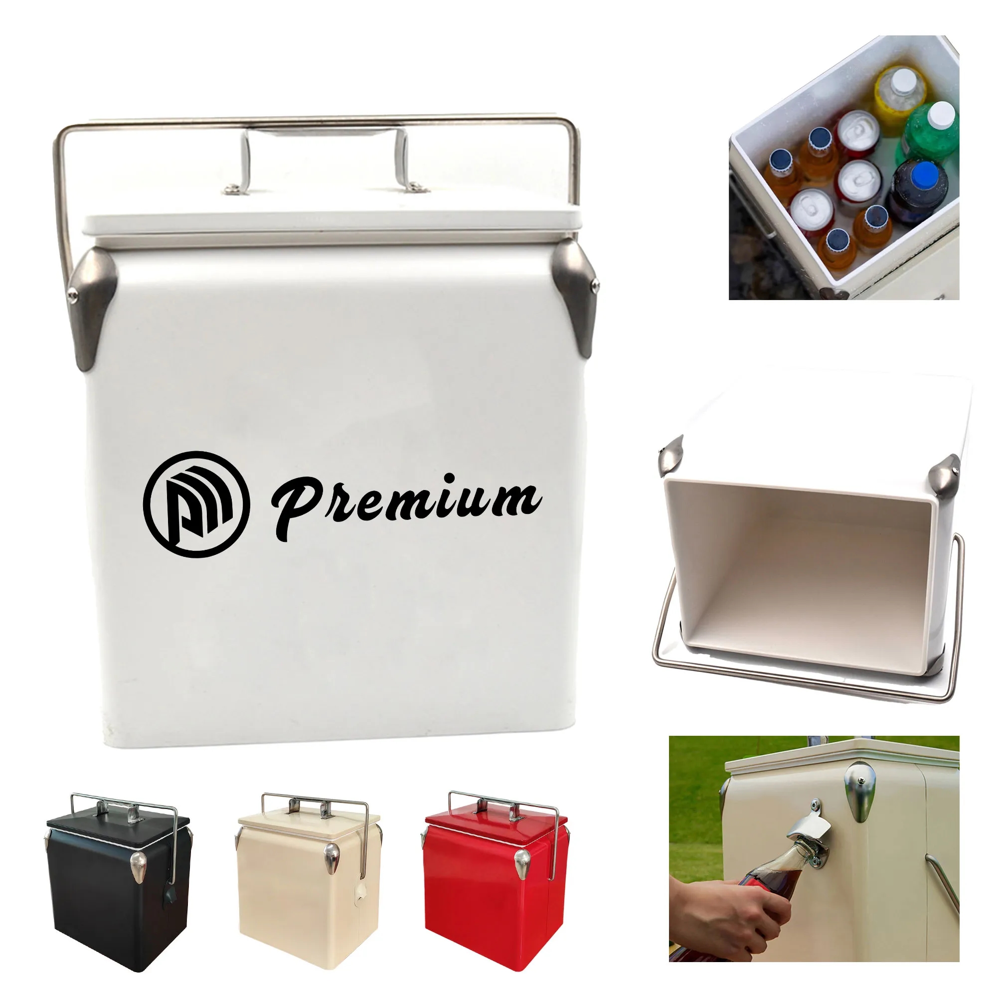 Custom Metal Insulated Cooler 3 Gallon 5