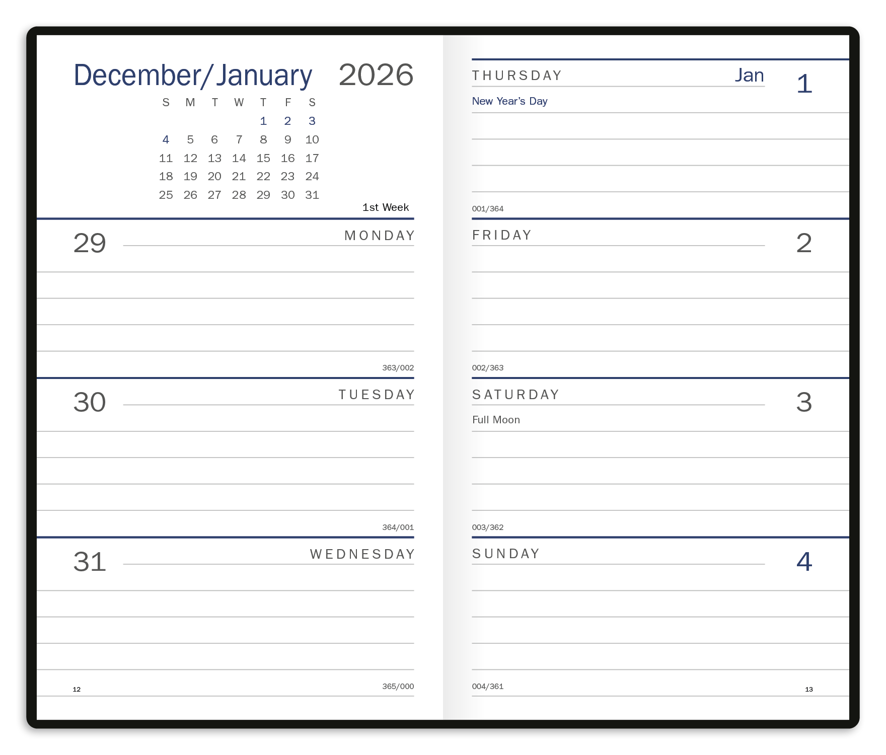 Triumph® Calendars Standard Weekly Pocket Planner 21
