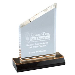 Reflection Awards Beveled Peak (4"x6") 1