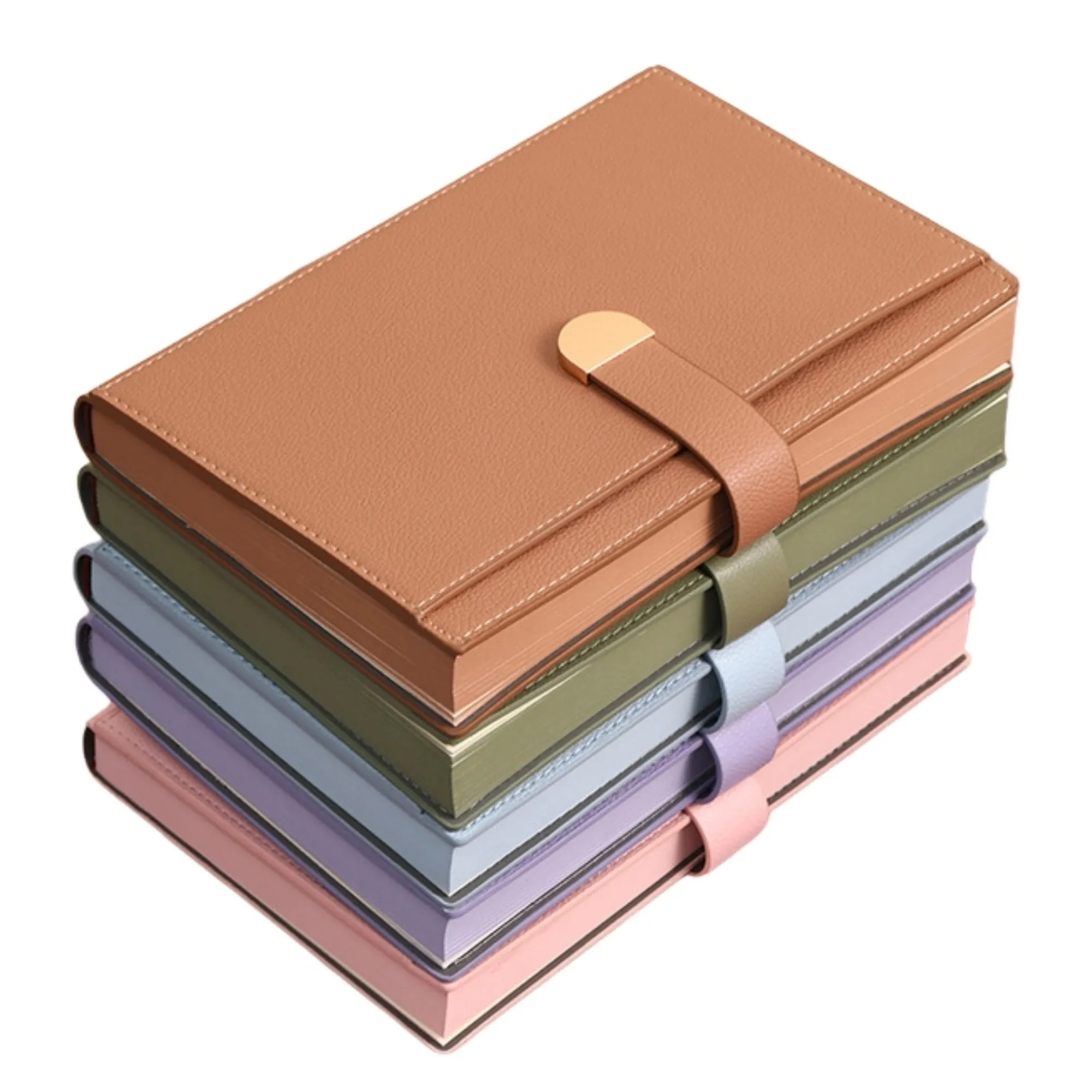 Deluxe Leather A5 Thick Notebook And Pen Gift Set 7