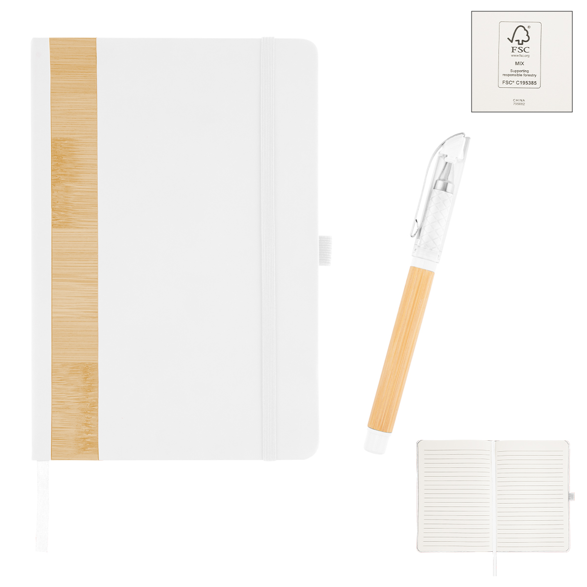 Verse Bamboo Journal With Pen 8