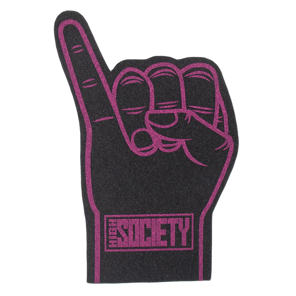 18" Pinkie Up Foam Mitt 5