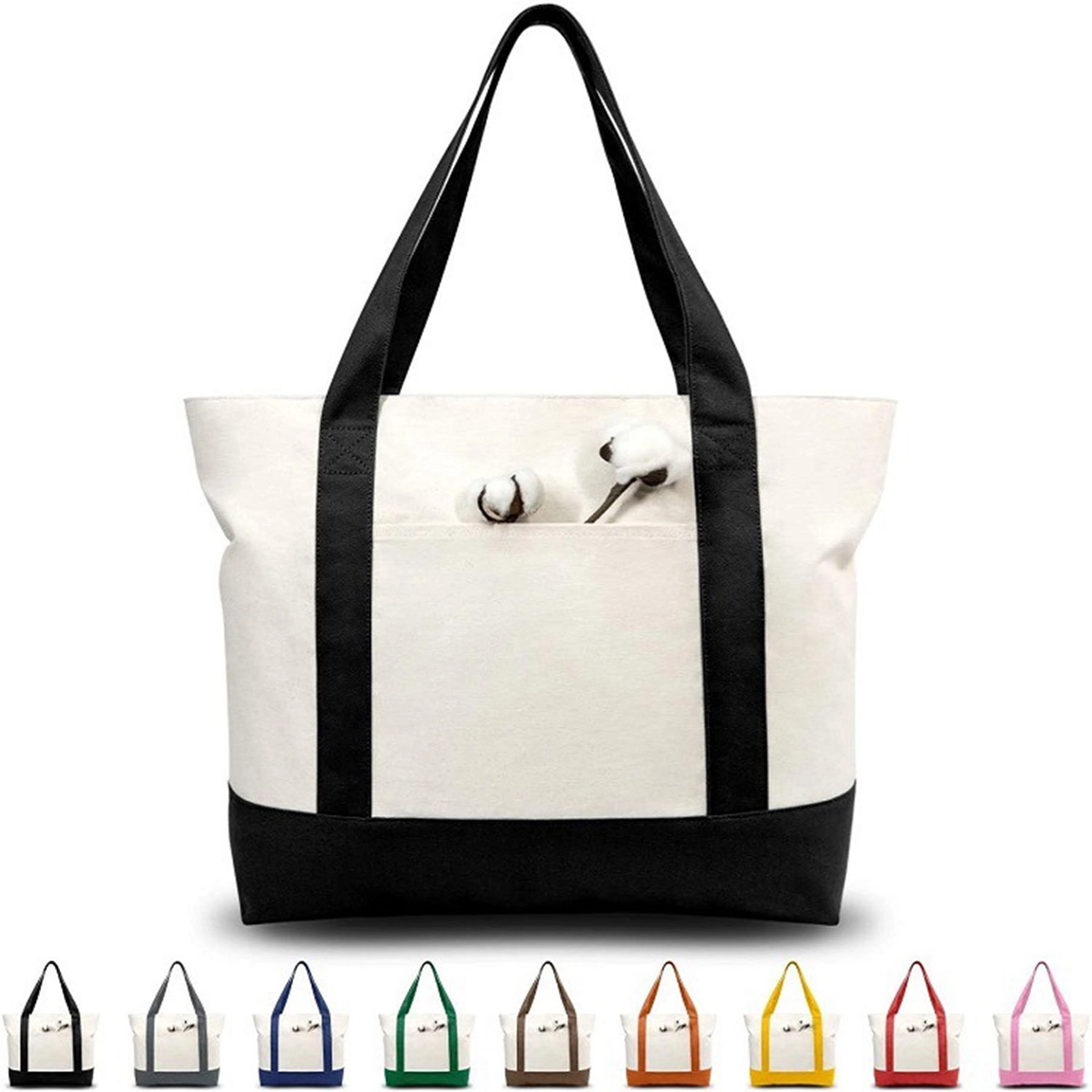Canvas Tote Bag, custom tote bag with logo imprint 1