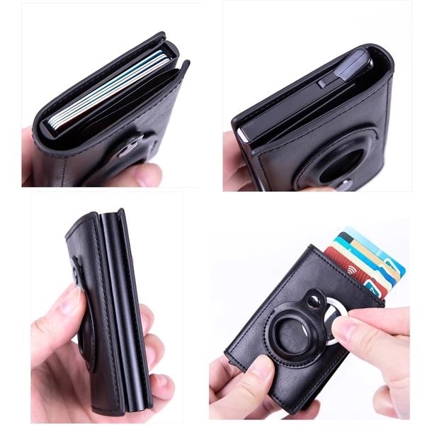 Slim Wallet With Money Clip Rfid Credit Card Holder 6