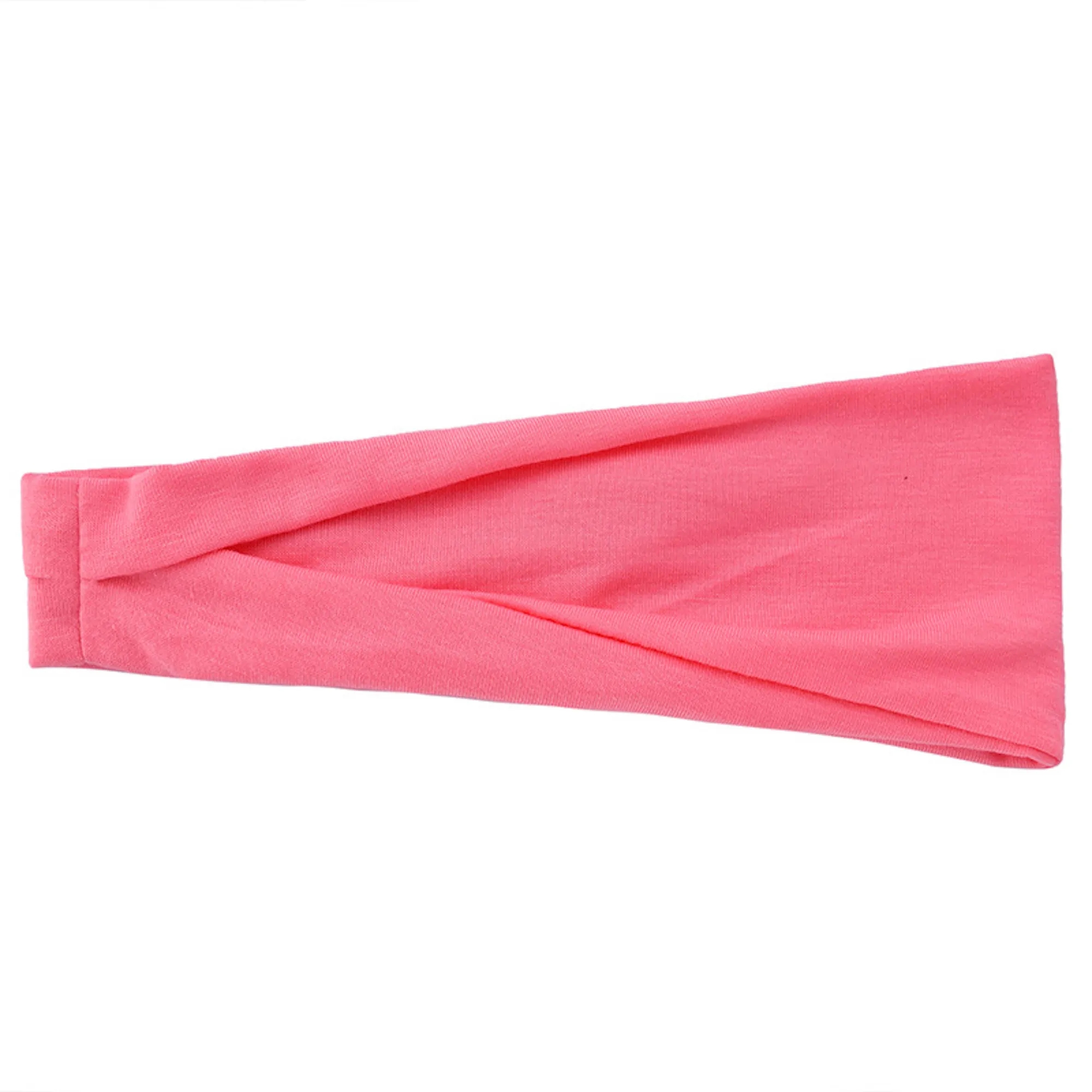 Solid Color Breathable Sports Headband 7