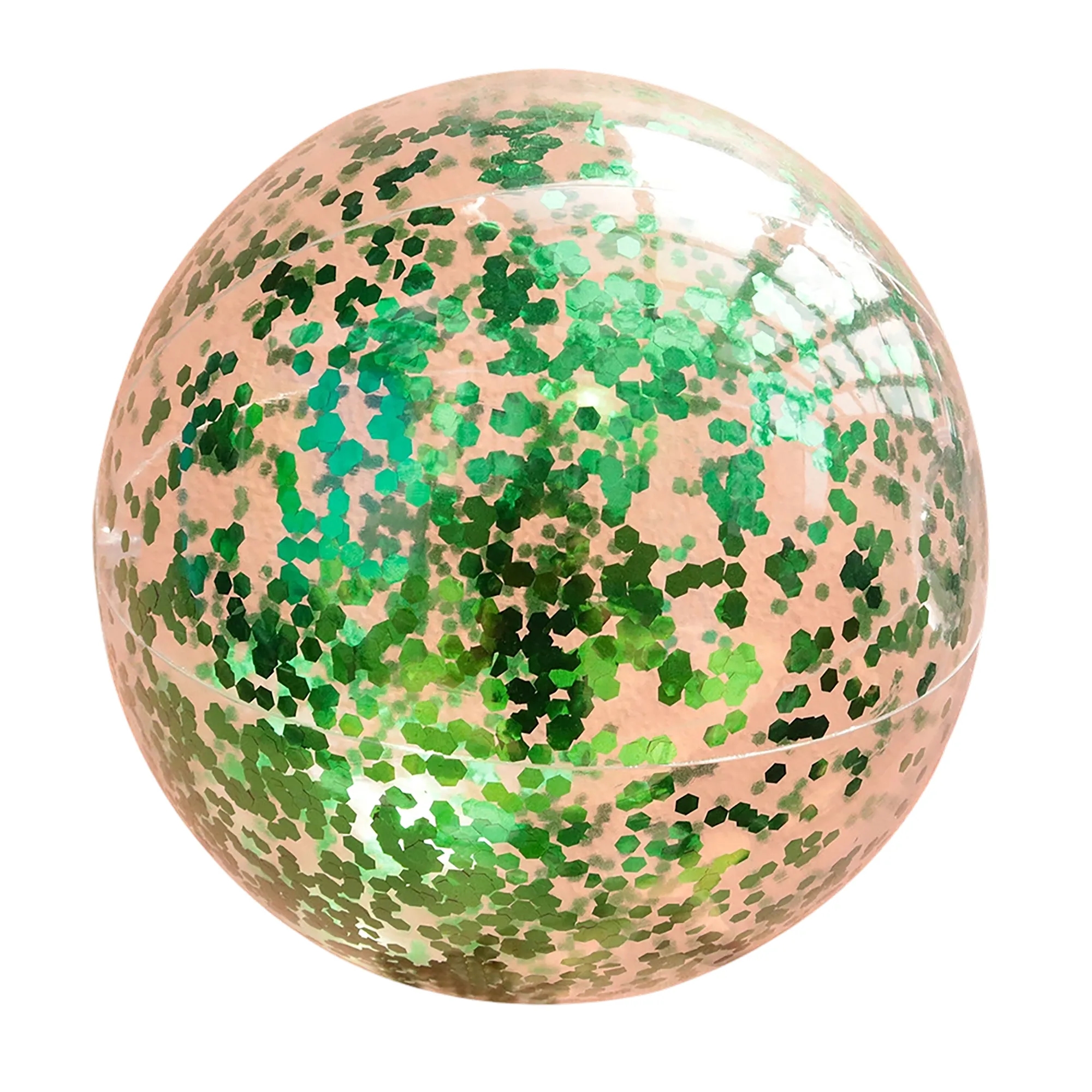 MOQ 50 Sparkle-Filled Beach Ball 5