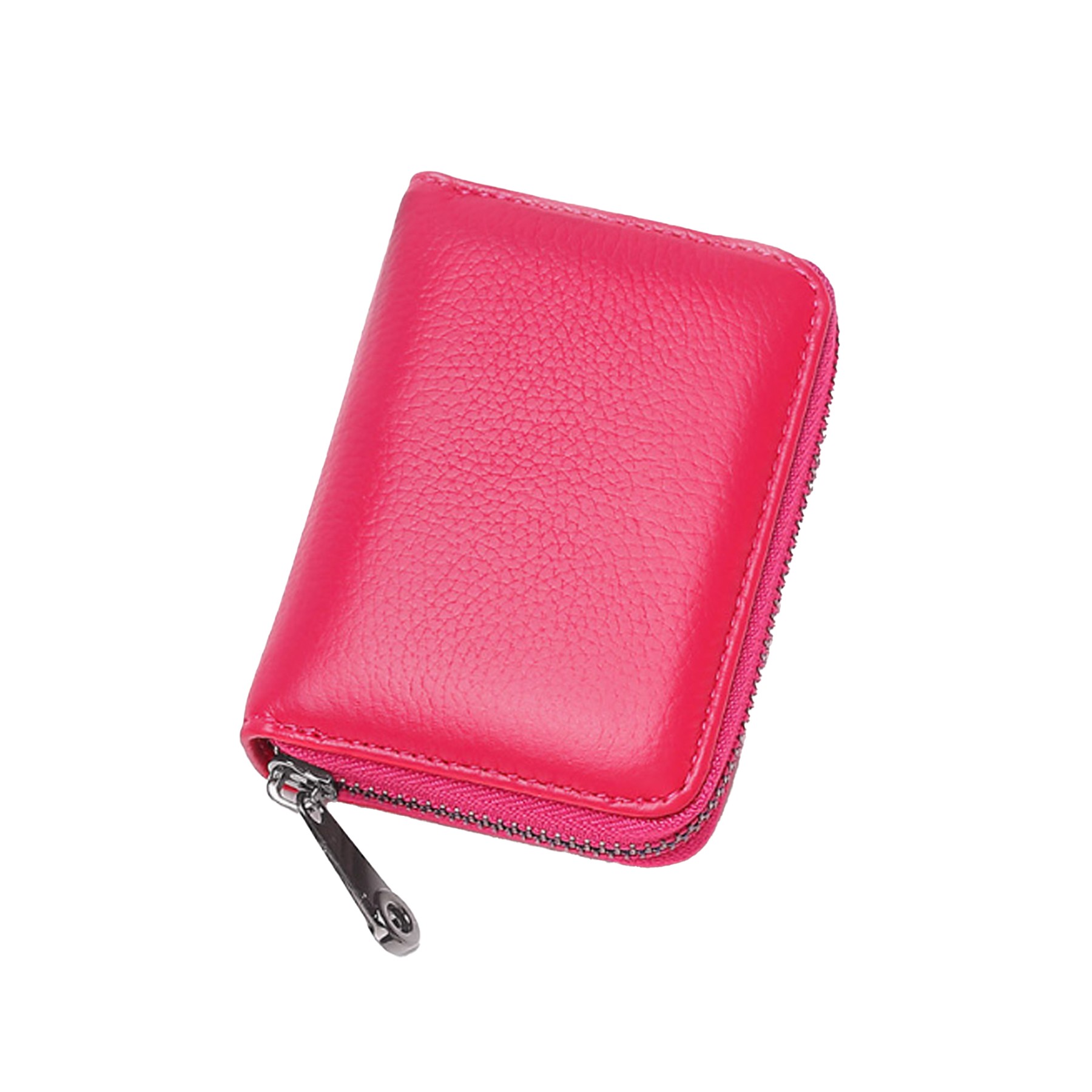 Blocking Credit Card Holder Leather Wallet 4