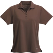 Women's MORENO TEXT MICRO SS POLO 112