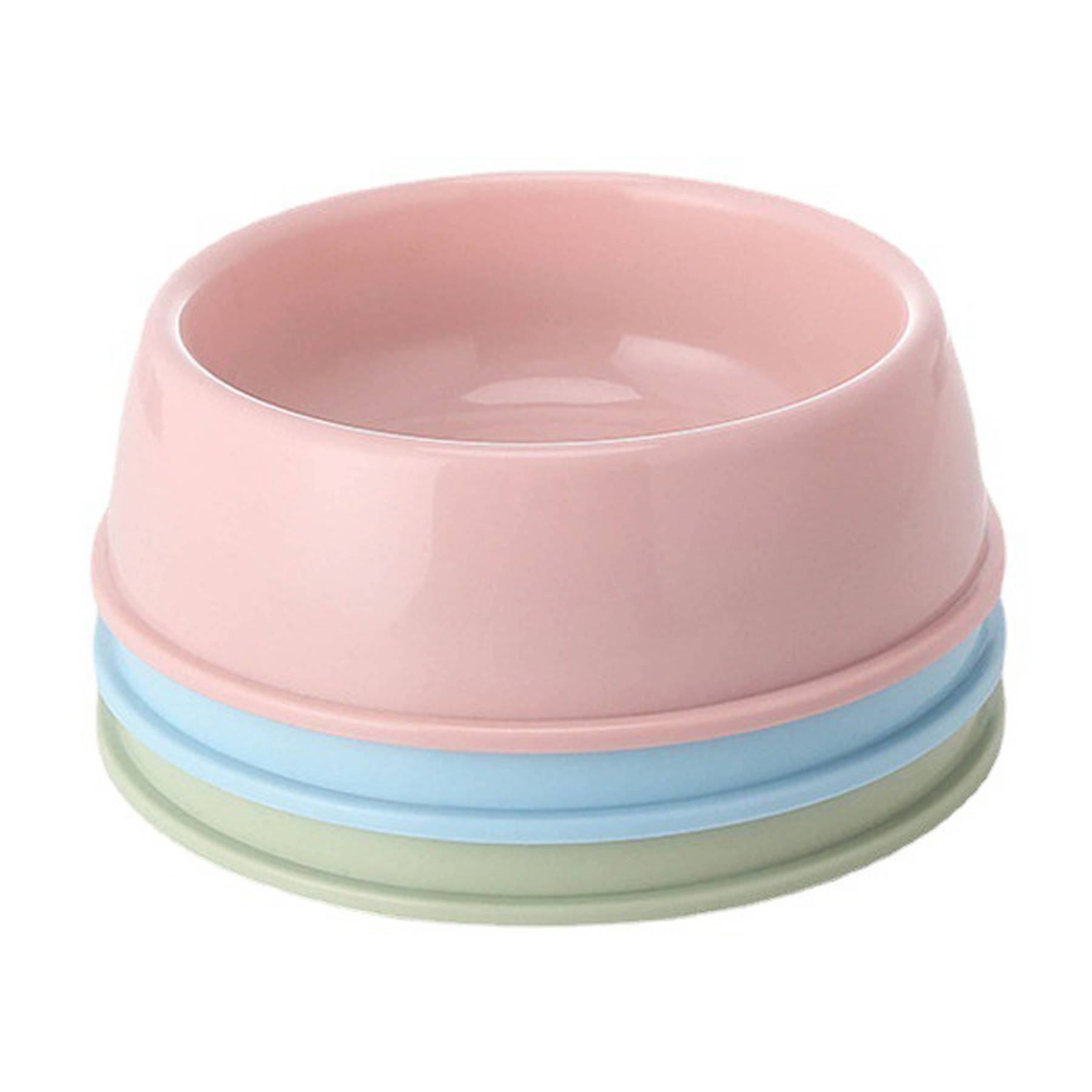 Colored Single Large Capacity Plastic Pet Bowl 10