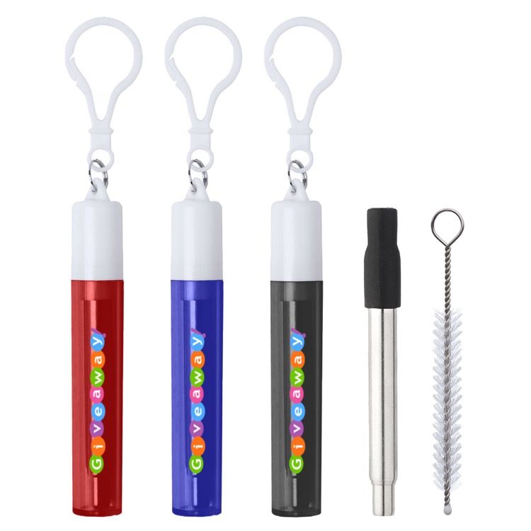 Neveo Retractable Metal Straw 2