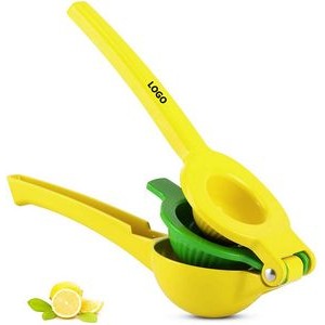 Multifunctional Lemon Juicer 2 Layers Handheld Metal Lemon 5
