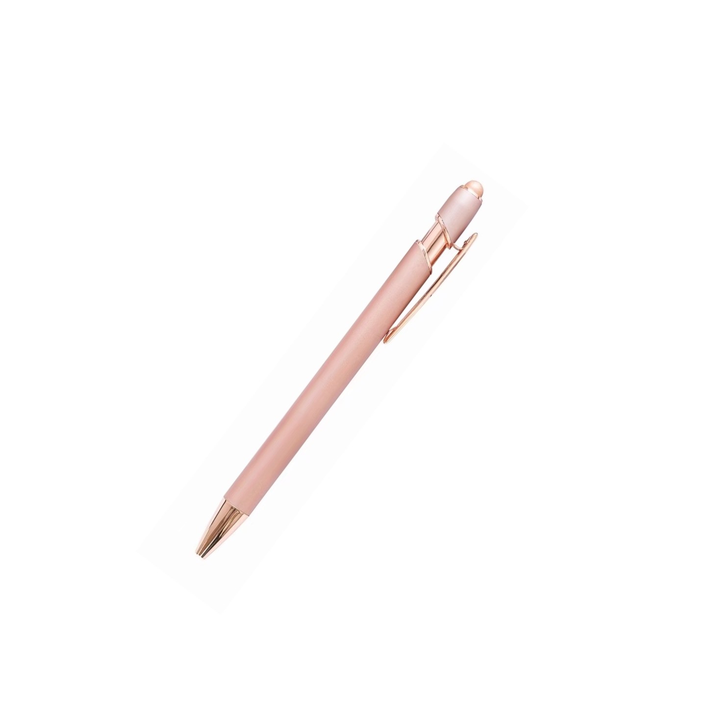 Aluminum Incline Stylus Pen with Rose Gold Accents 5